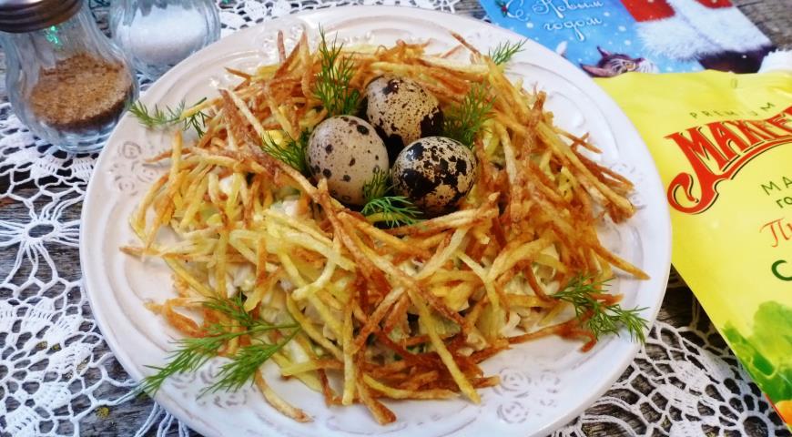 Capercaillie's Nest salad