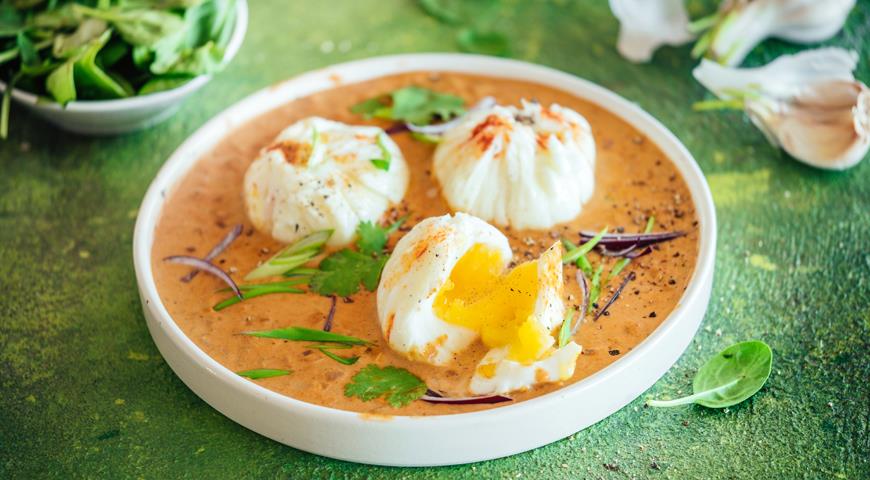 Curry eggs