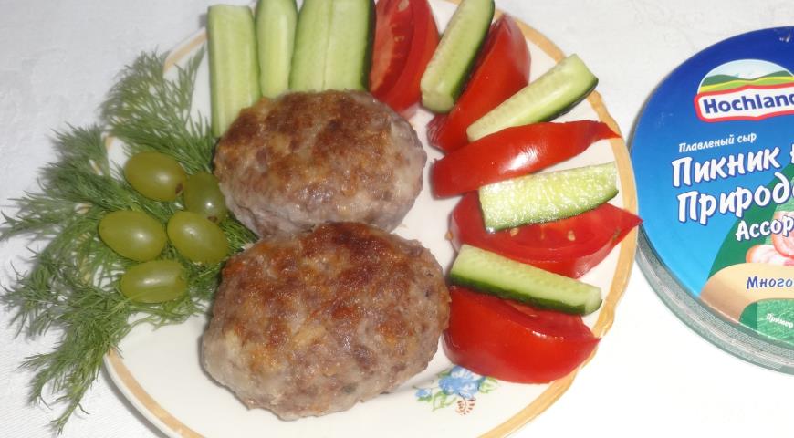 Cutlets with processed cheese "Assorted"