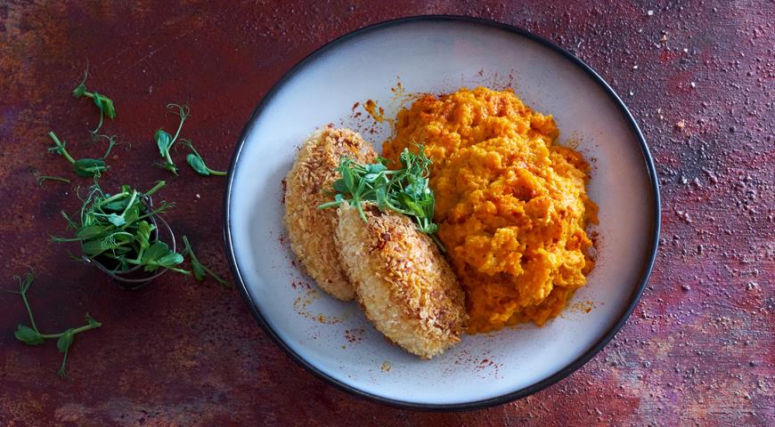 Spicy carrot puree