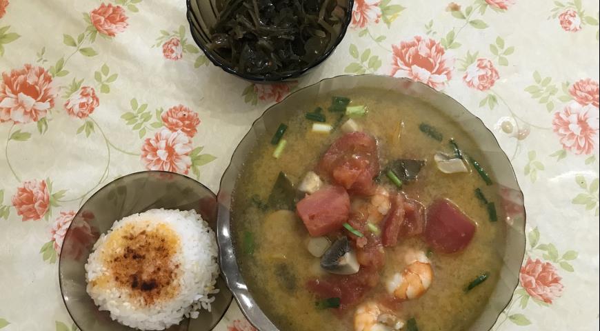 Thai soup "Tom Yam"