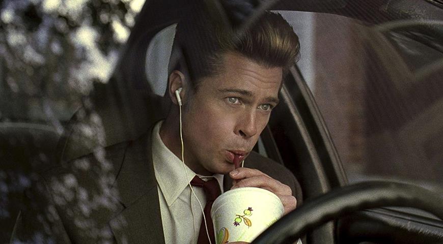 Milkshake brightens up the minutes of waiting for Chad Feldheimer in the movie "Burn After Reading"