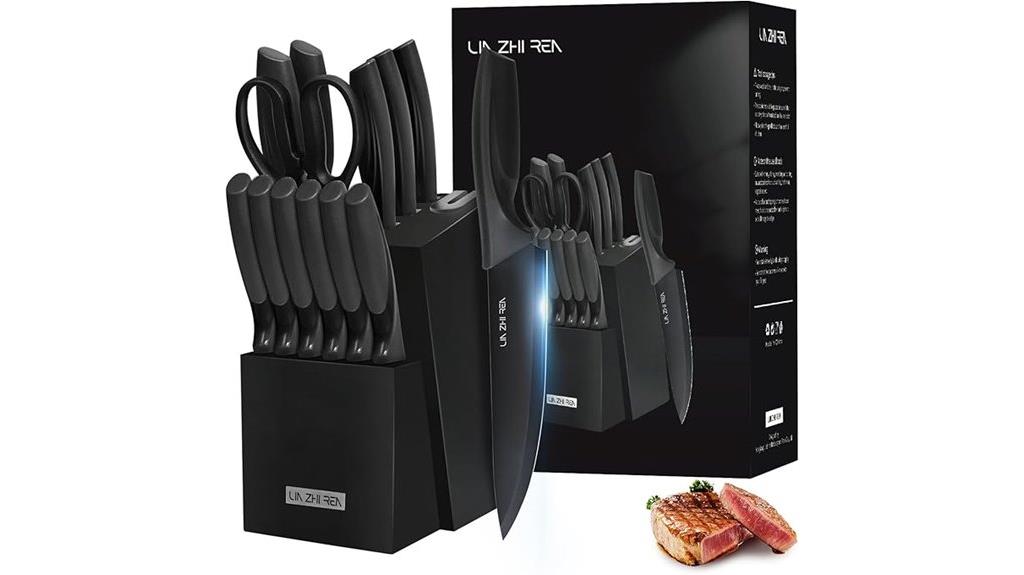 15 piece kitchen knives