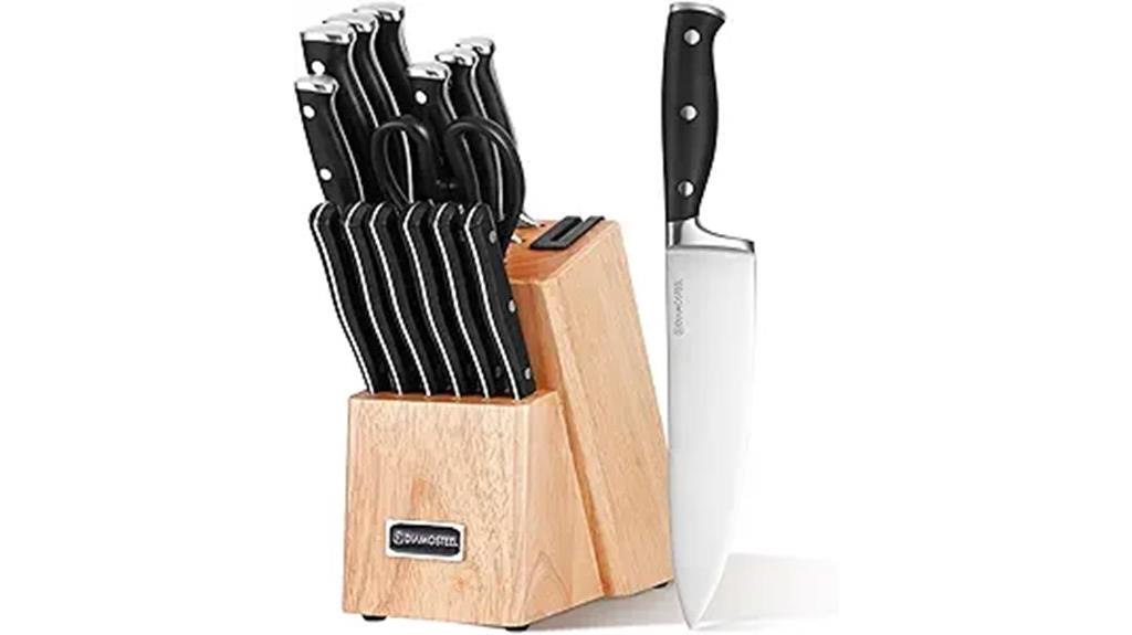 15 piece knife block set