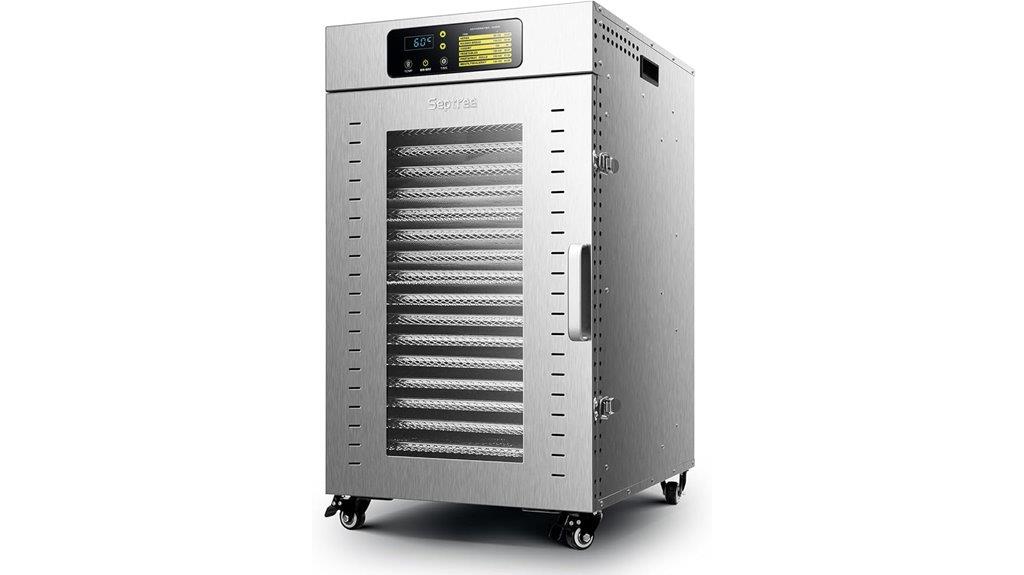 18 tray high power dehydrator