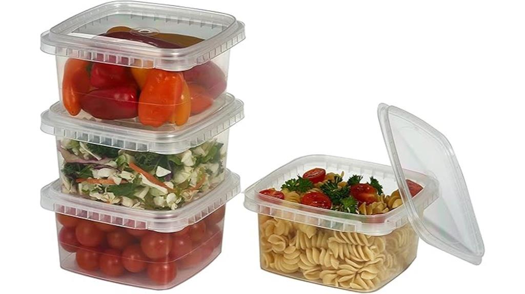 32 oz plastic containers