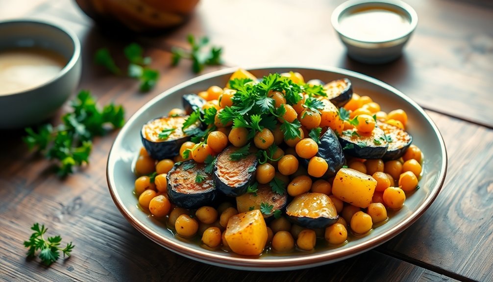 add herbs before serving