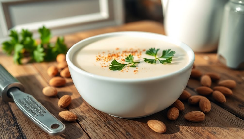 add nutmeg for flavor