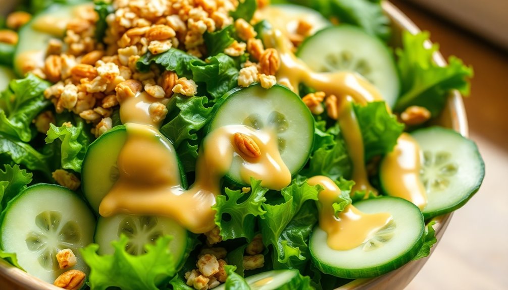 add peanut butter dressing