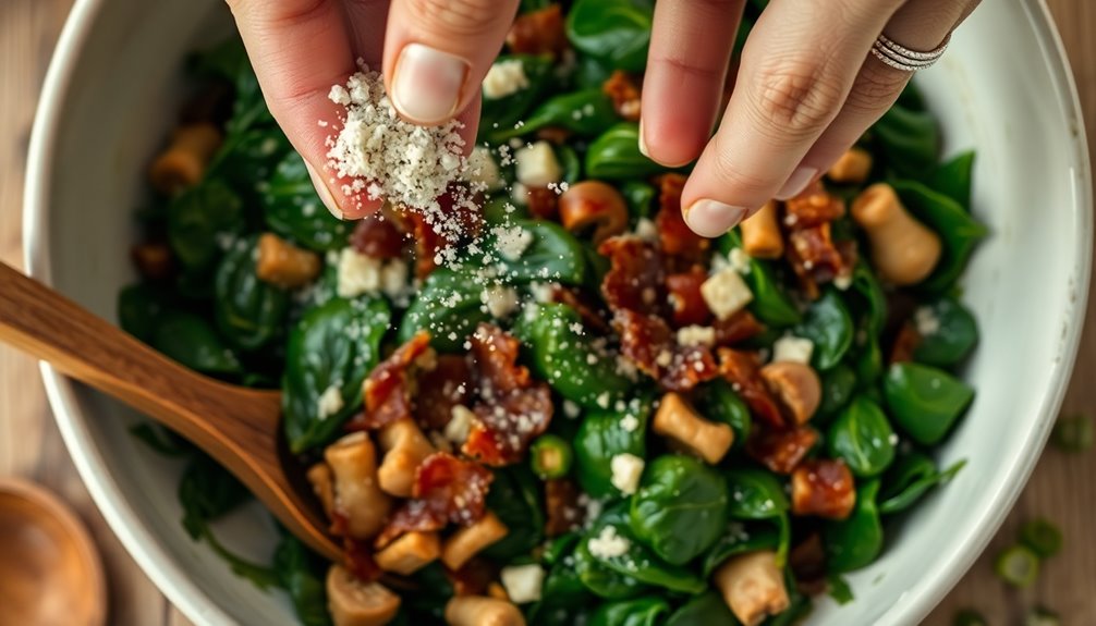 add salt and pepper