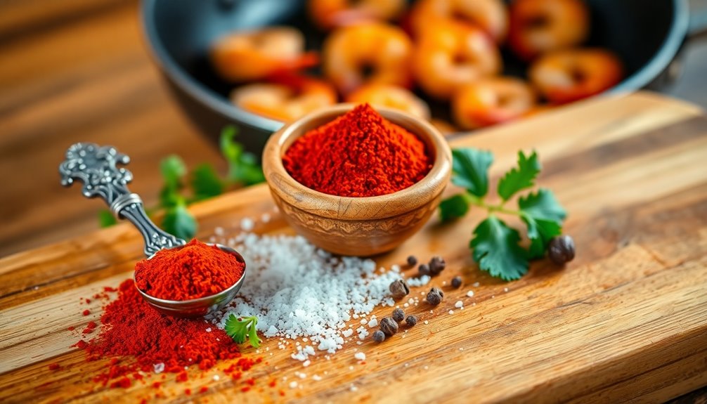 add spices to enhance