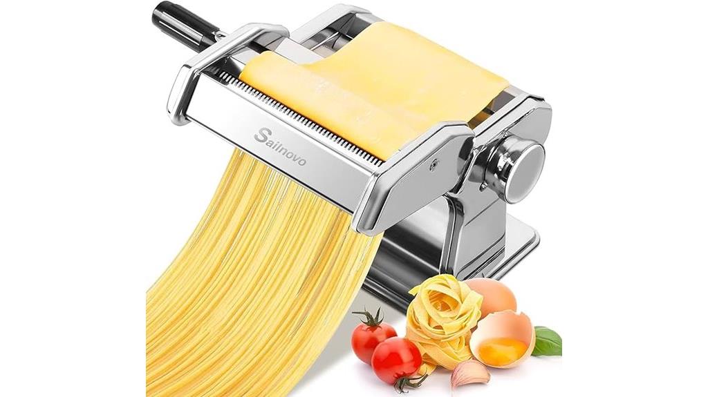 adjustable thickness pasta maker