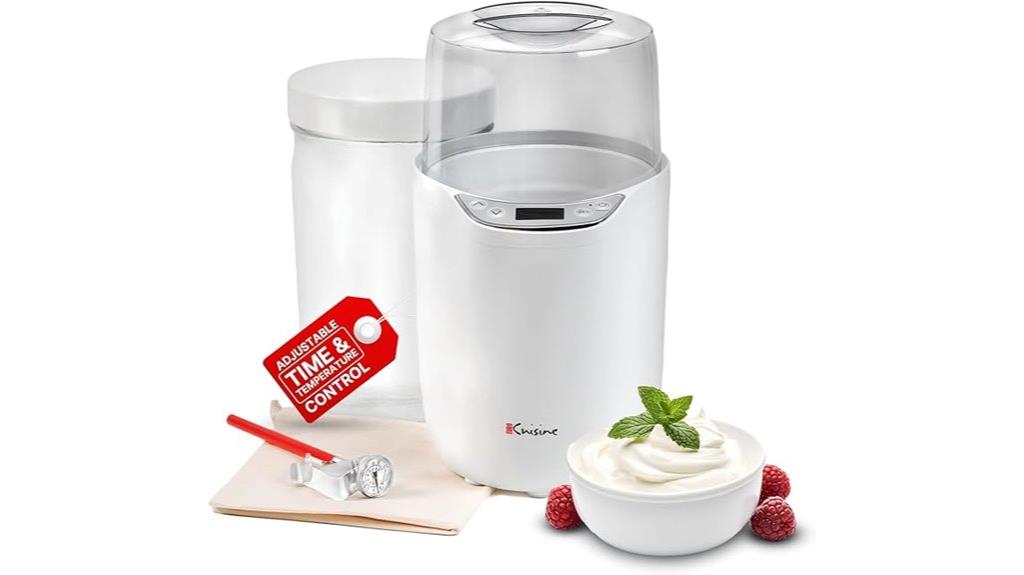 adjustable yogurt maker control