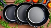 affordable cast iron pans