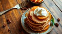 apple flavored mini pancakes recipe