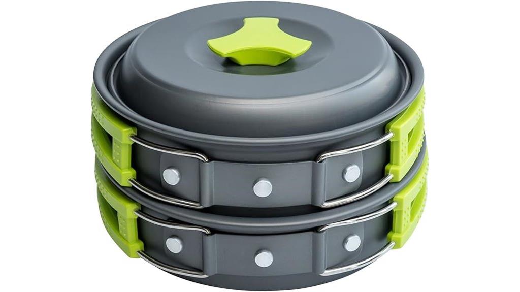 backpacking cookware mess kit