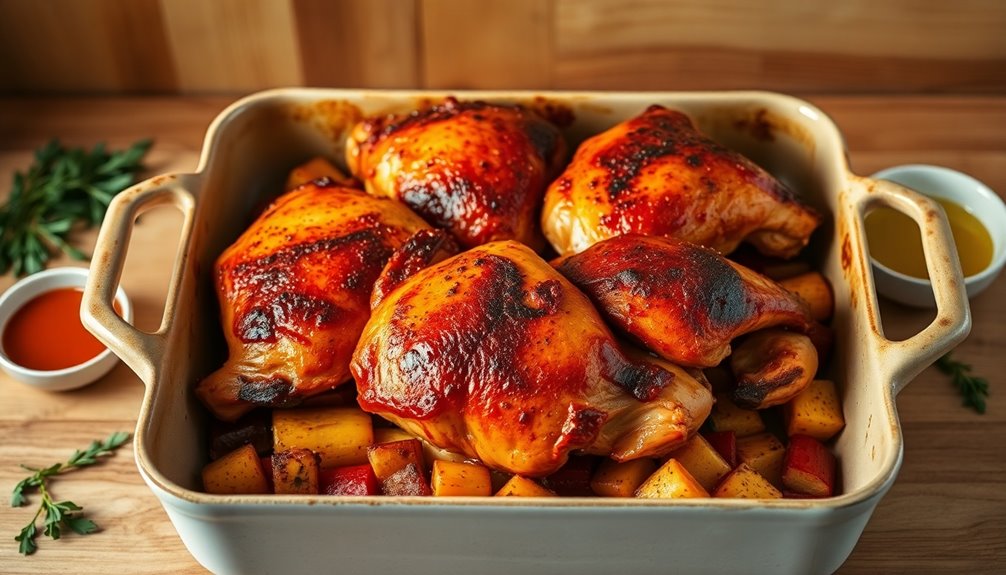 bake chicken at 375 f