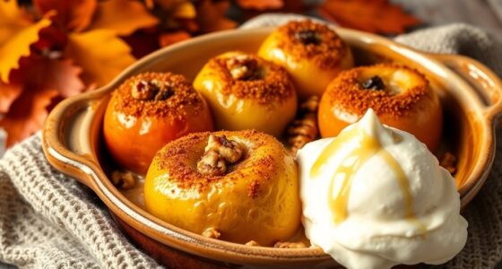 baked apples with cinnamon