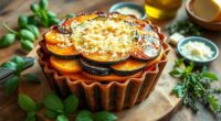 baked vegetables with parmesan