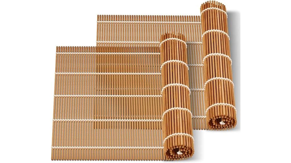 bamboo sushi rolling mats