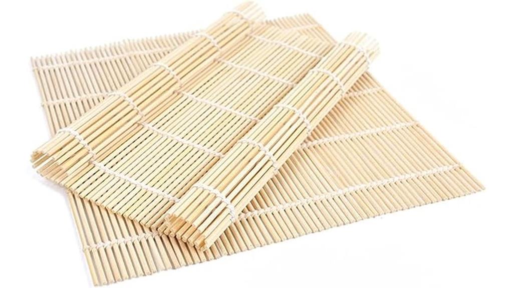 bamboo sushi rolling mats