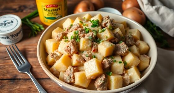 beef infused potato salad recipe