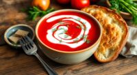 beet soup with pickles