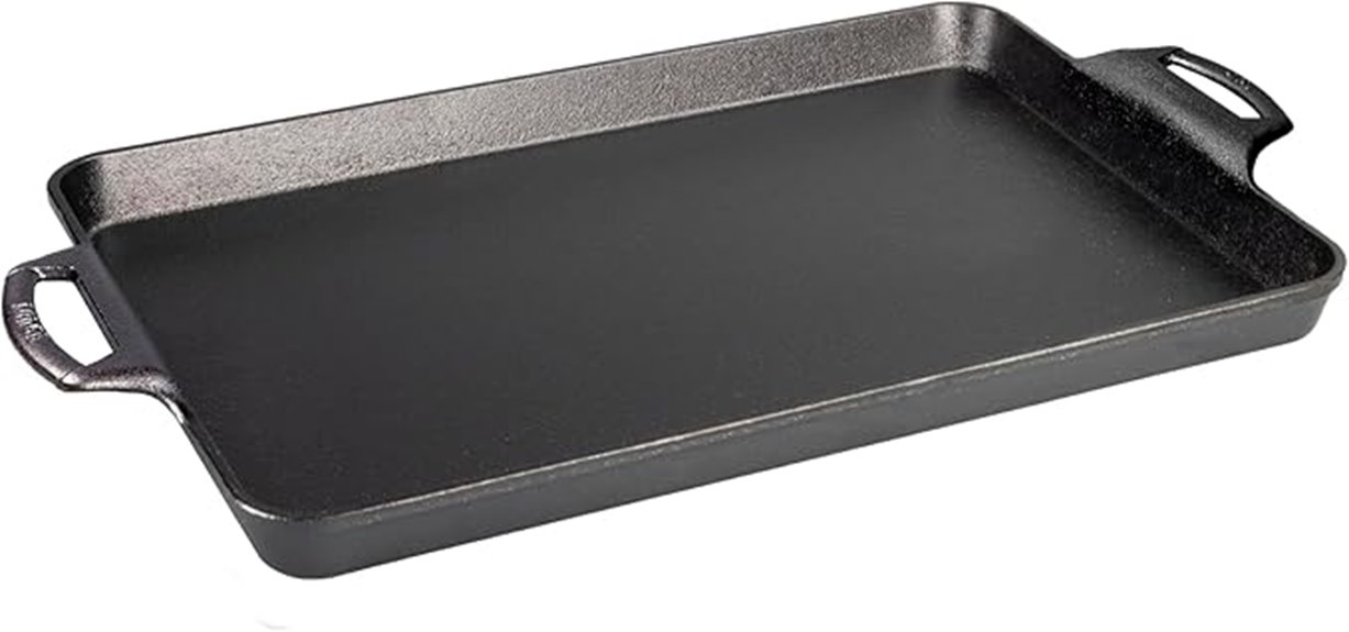 cast iron baking pan