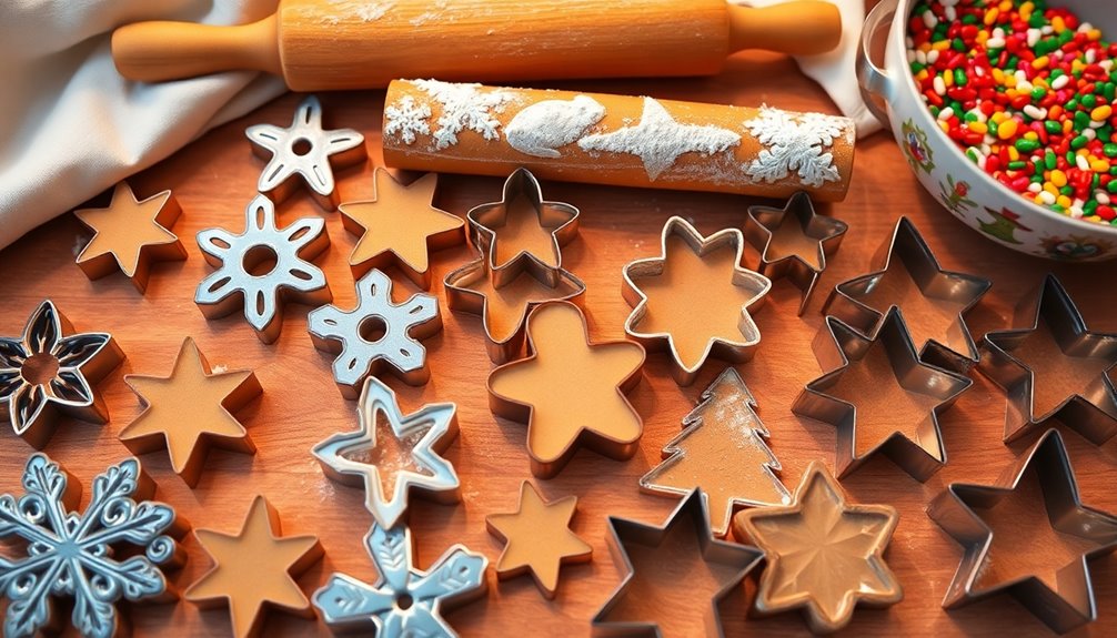 choosing holiday cookie cutters