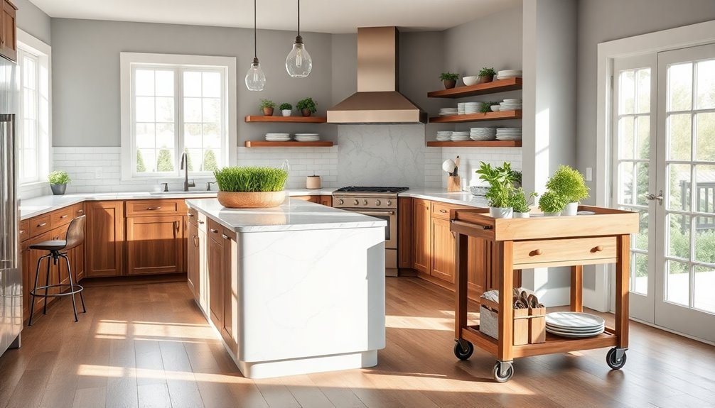 choosing kitchen carts wisely