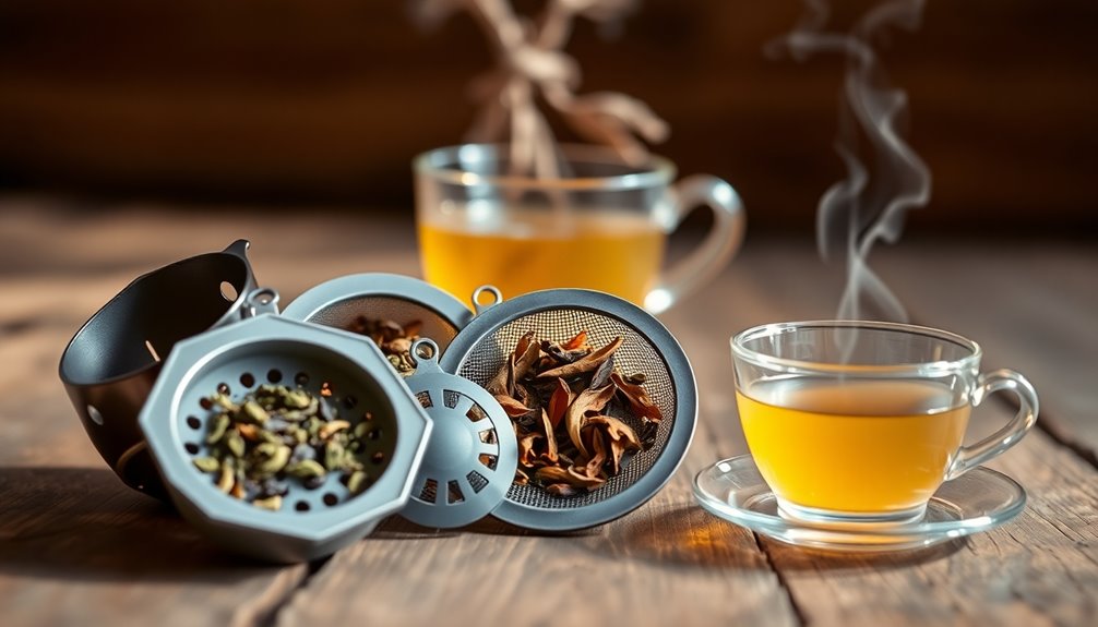 choosing loose leaf tea infusers