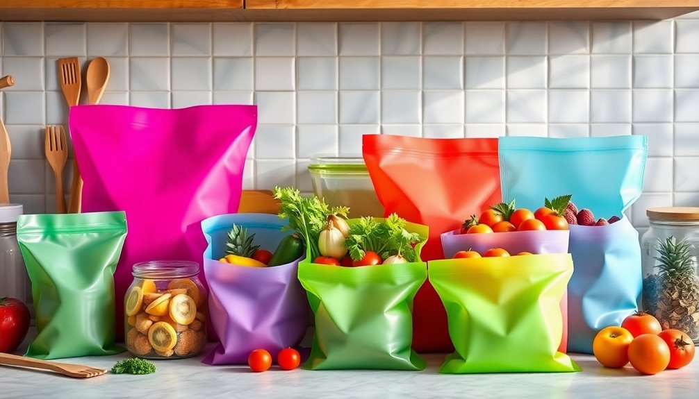 choosing reusable silicone bags