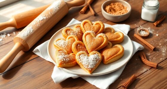 cinnamon flavored cookie ears