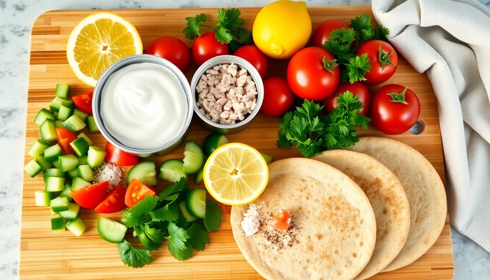 collect fresh ingredients first
