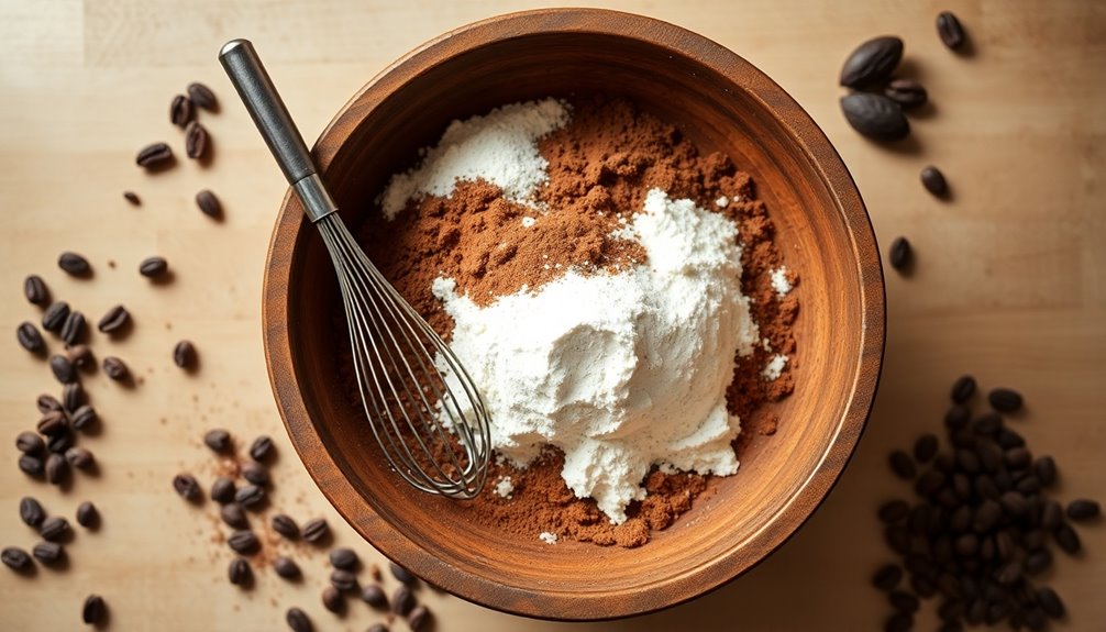 combine dry ingredients evenly