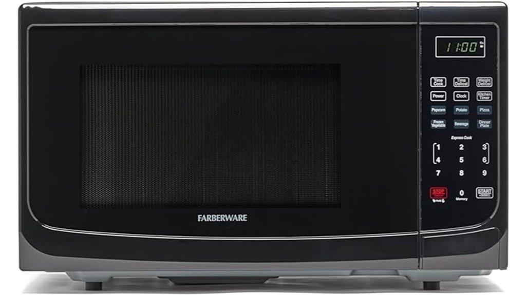 compact countertop microwave oven