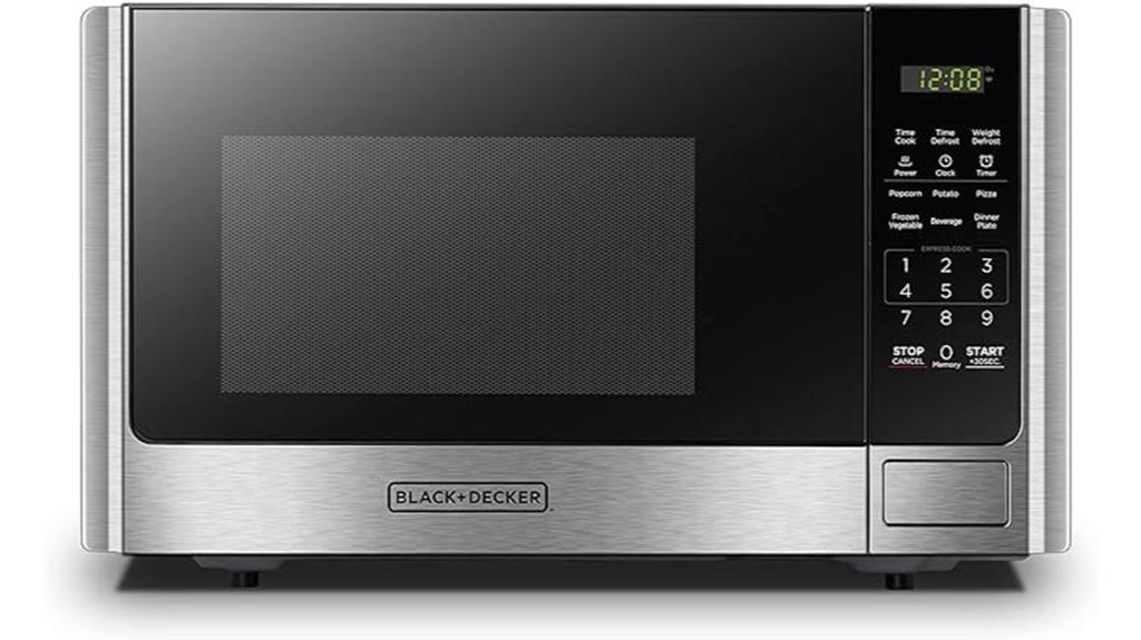 compact digital microwave oven