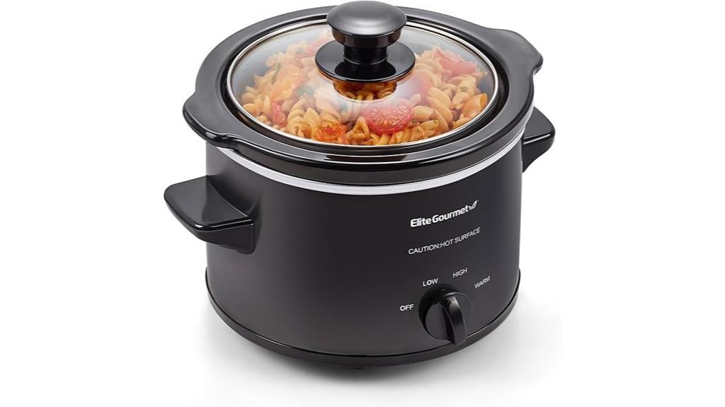 compact electric slow cooker