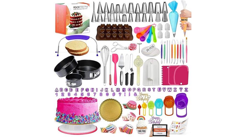 complete cake decorating kit