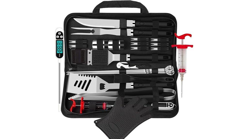 complete grilling accessory set