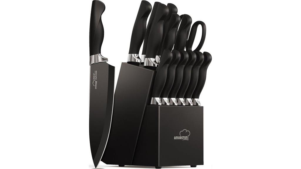 complete kitchen knife set