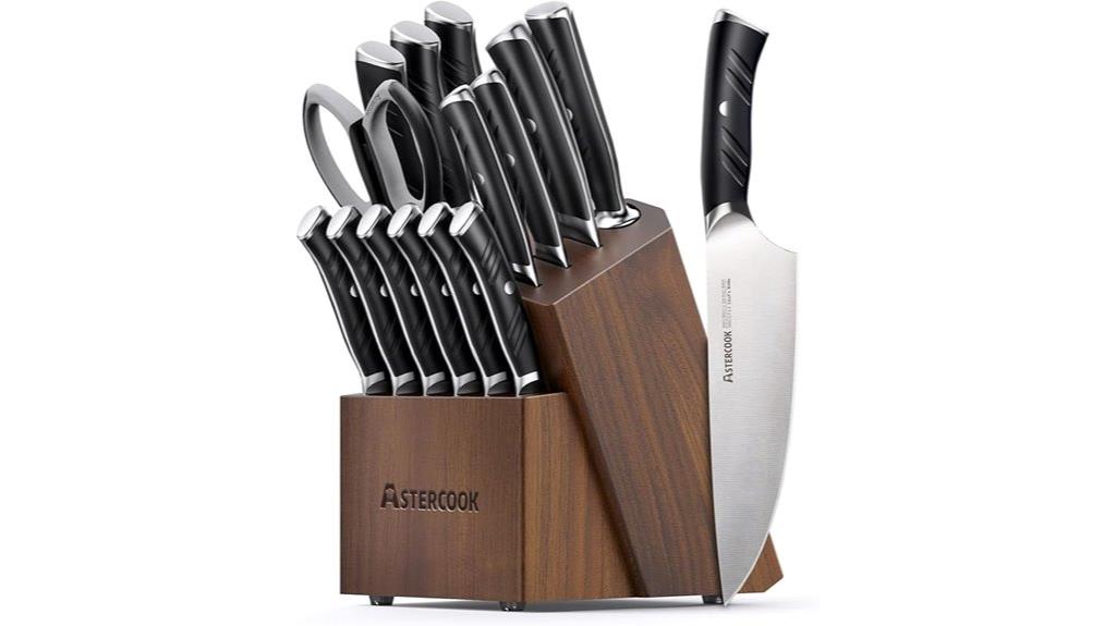 complete kitchen knife set