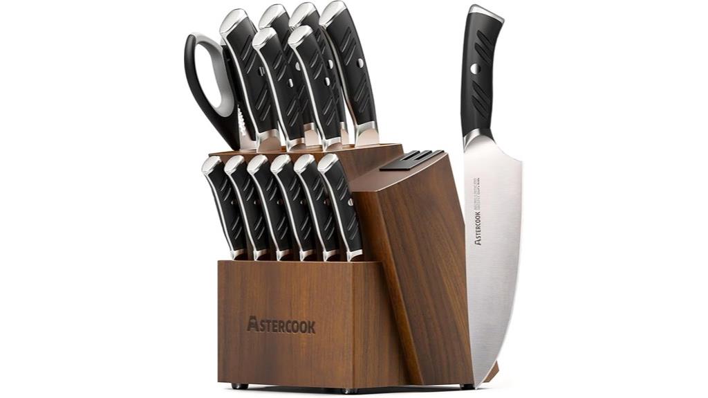 complete kitchen knife set