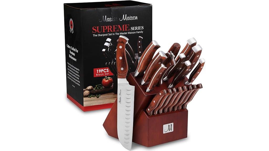 complete kitchen knife set