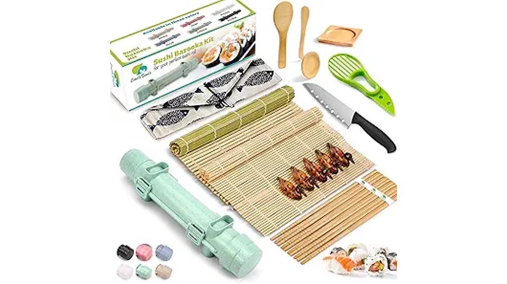 complete sushi preparation set