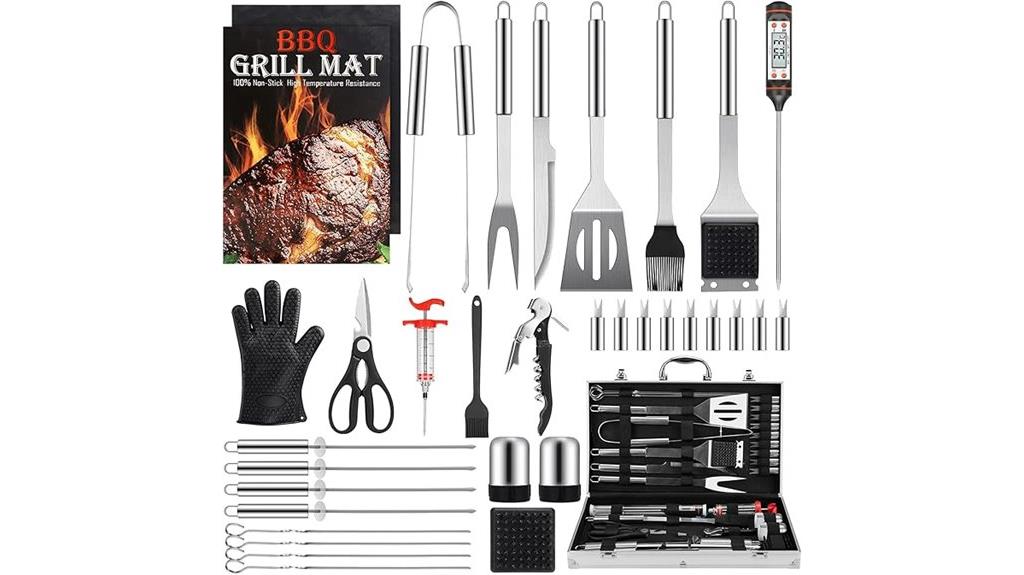comprehensive bbq tool collection