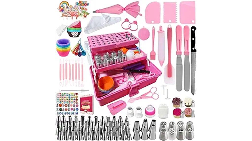 comprehensive cake decorating kit