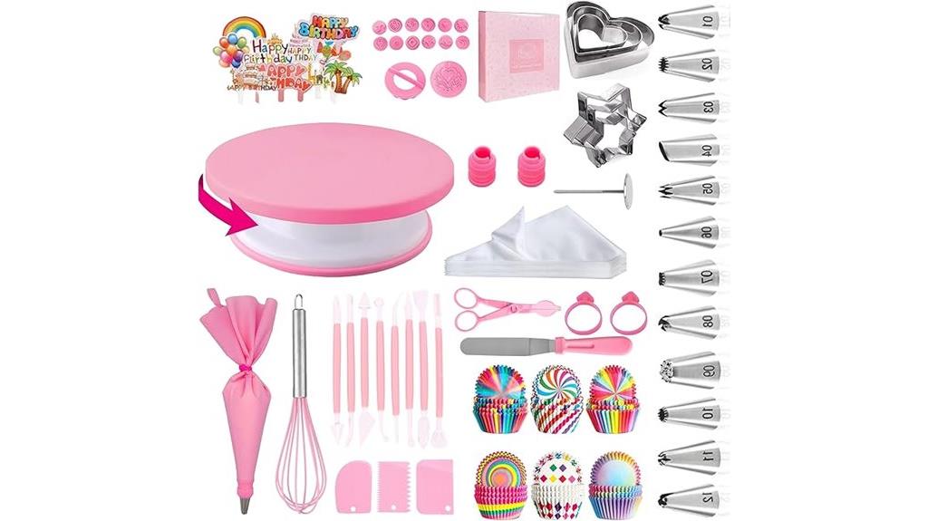comprehensive cake decorating kit