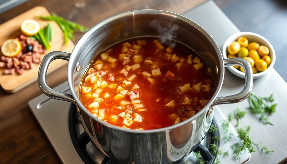 cooking process in detail