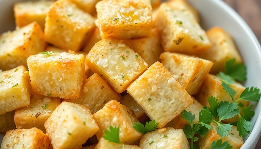 cool and serve croutons